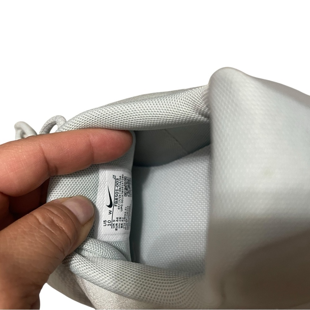 Nike Revolution 7 Wide Light Gray Sneakers - Picture 8 of 11